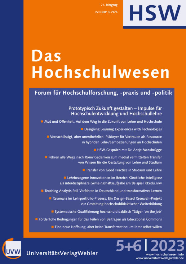 Das Hochschulwesen - Ausgabe 2023|5+6