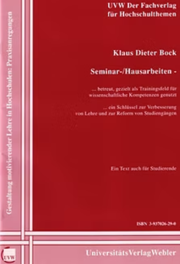 Seminar- /Hausarbeiten
