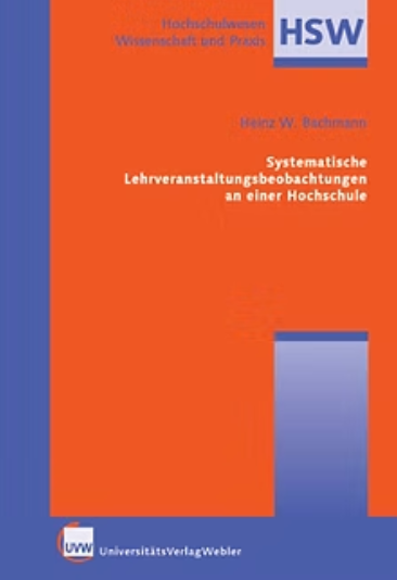Systematische Lehrveranstaltungsbeobachtungen an einer Hochschule
