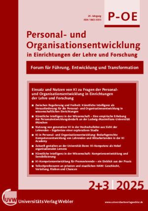 Personal- und Organisationsentwicklung - Ausgabe 2025|2+3