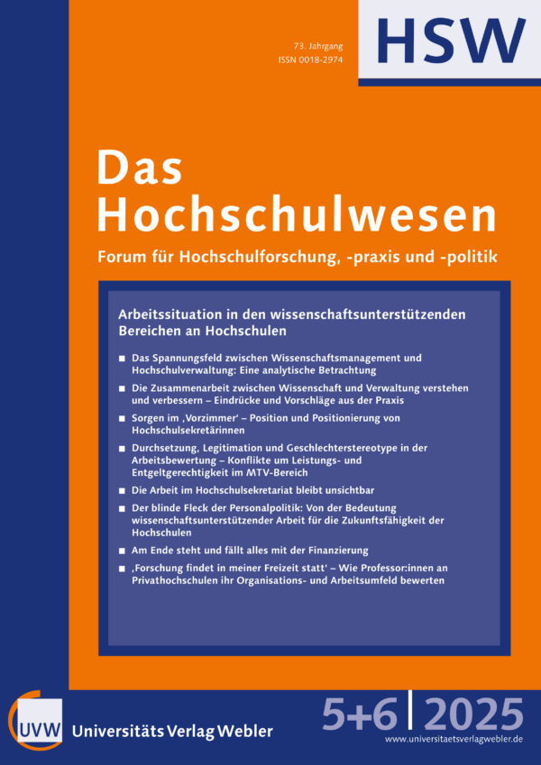 Das Hochschulwesen - Ausgabe 2025|5+6