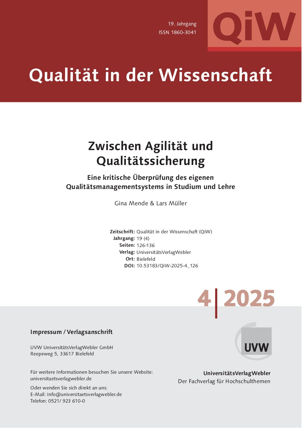 Zwischen Agilität und Qualitätssicherung (ePaper)